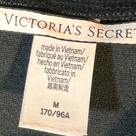 Victoria's Secret Size Medium Velvet Vintage open Back Shirt Blouse Sexy - Picture 5 of 6